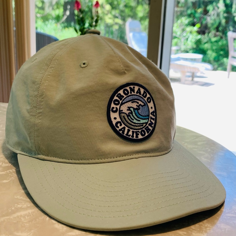 Coronado California Light Sage Green Baseball Cap